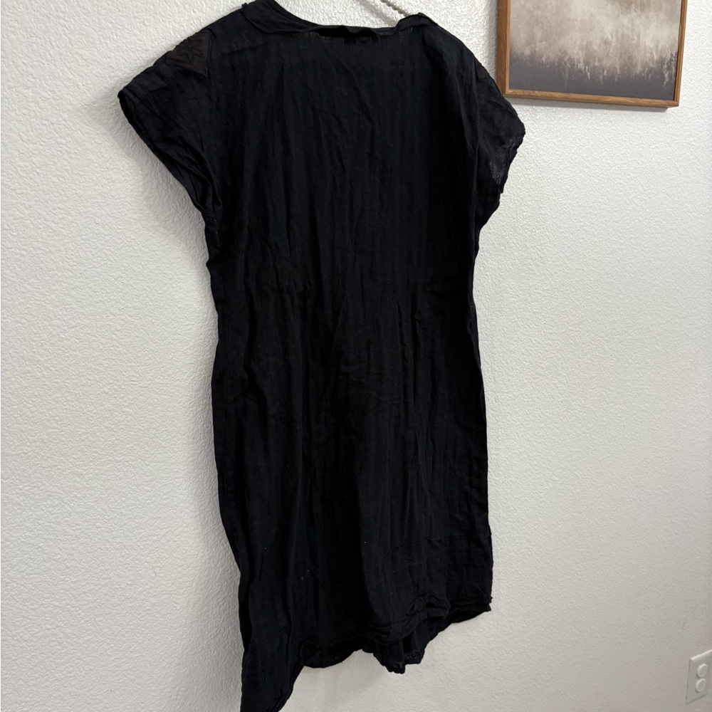Gudrun Sjödén Black Dress with Subtle Texture - Picture 8 of 12